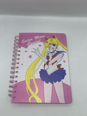 Sailor Moon Crystal Spiral Notebook